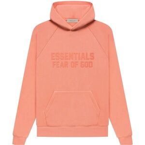 Fear of God Essentials Hoodie - Coral